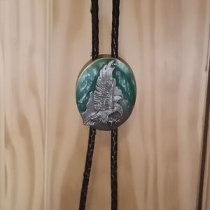 Eagle bolo tie